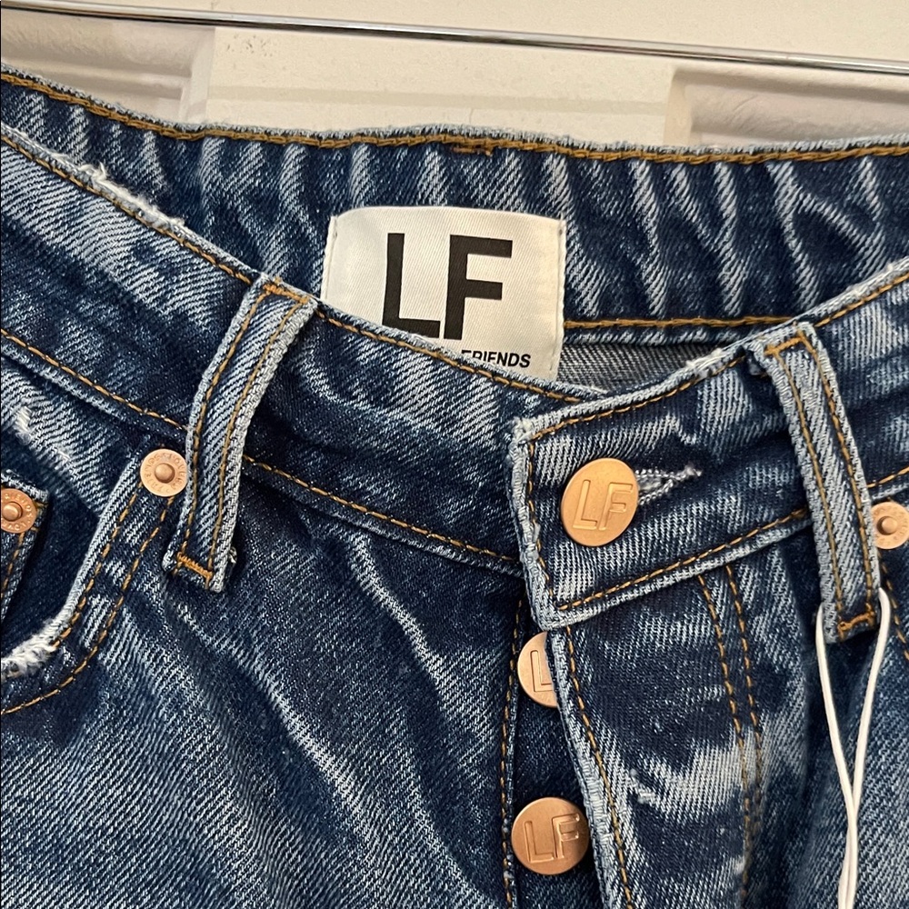 LF Classic Blue Denim Jeans Lovers and Friends - Picture 2 of 6